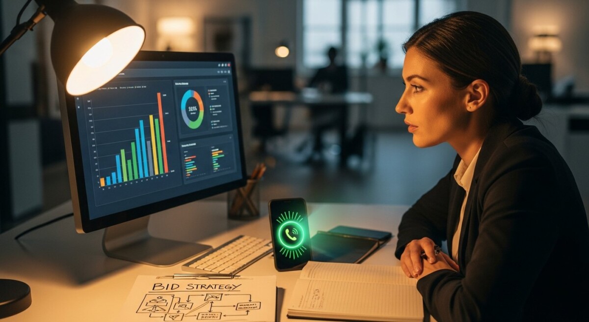 Building a dynamic bid strategy for high-intent inbound phone leads